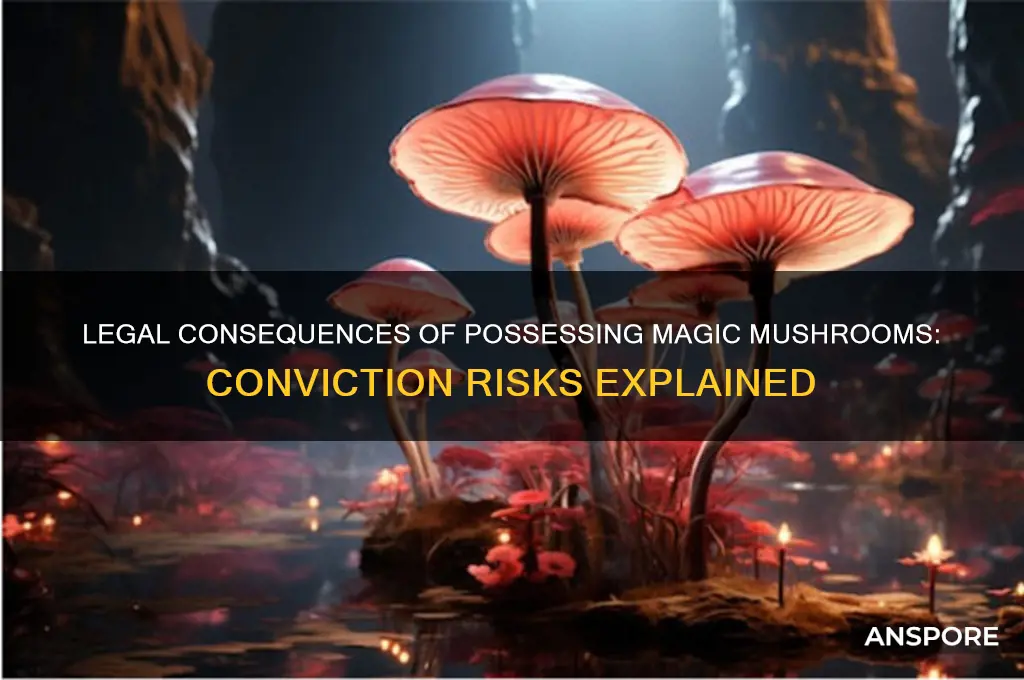 can a person be convicted for having majoc mushrooms