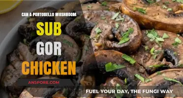 Portobello Mushrooms as a Tasty, Healthy Chicken Substitute: How?