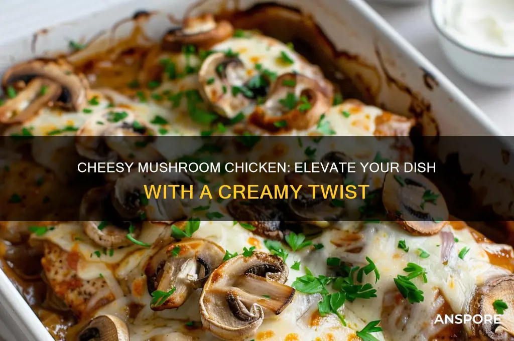 can add cheese to mushroom chicken