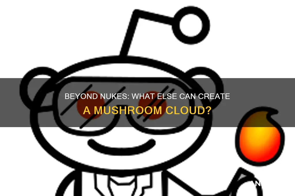 can anything else form a mushroom cloud