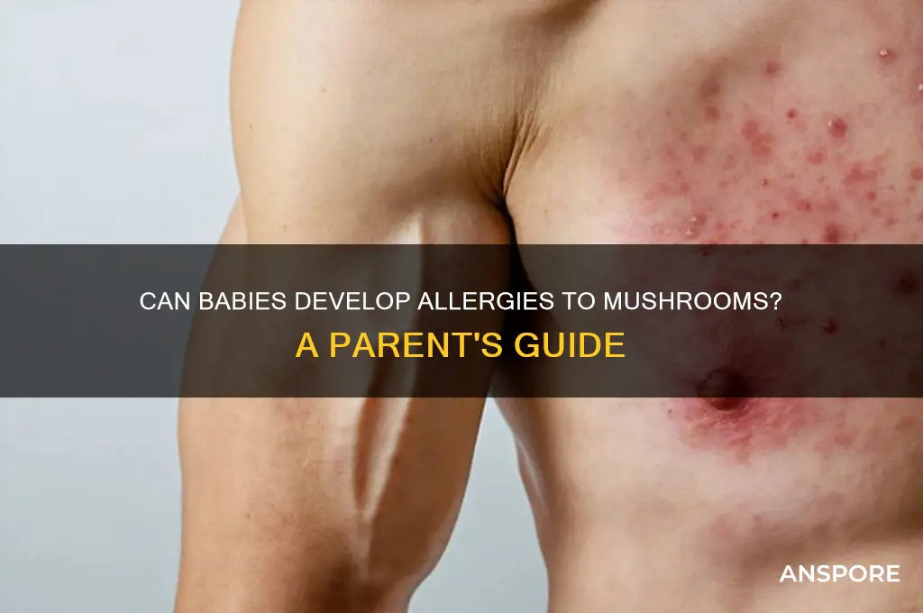 can babies be allergic to mushrooms