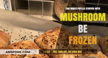 Freezing Baked Phyllo Mushroom Pockets: Tips for Perfect Storage