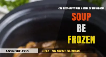 Freezing Beef Gravy with Cream of Mushroom Soup: Tips and Tricks