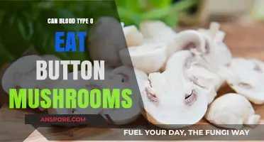 Can Blood Type O Safely Enjoy Button Mushrooms? Dietary Insights