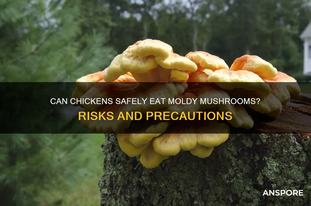 can chickens eat moldy mushrooms