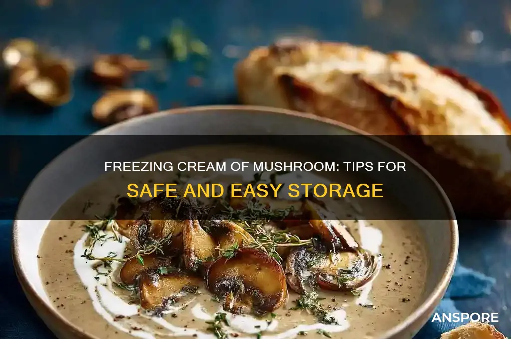 can cream of mushroom go in freezer
