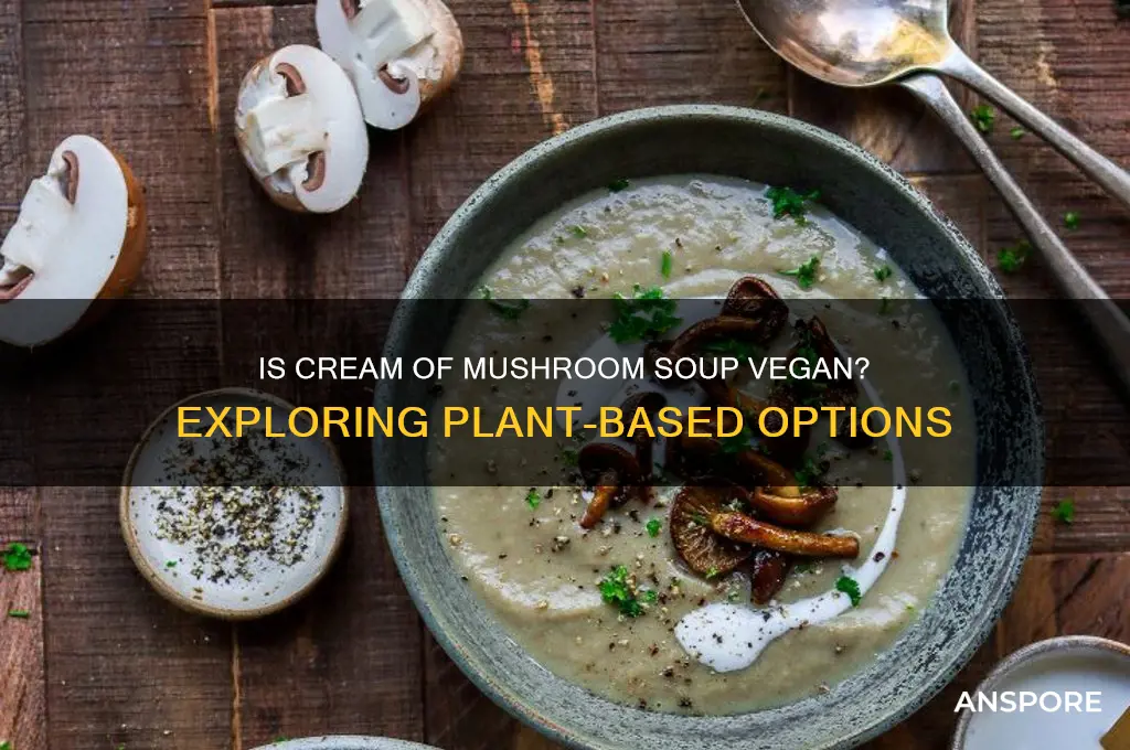 can cream of mushroom soup be vegan