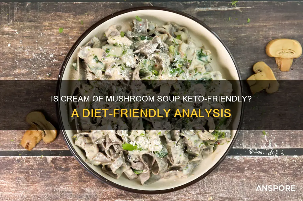can cream of mushroom soup keto