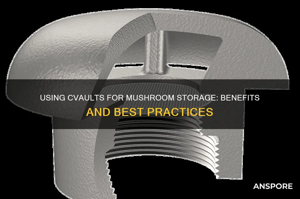 can cvaults be used for mushroom storage