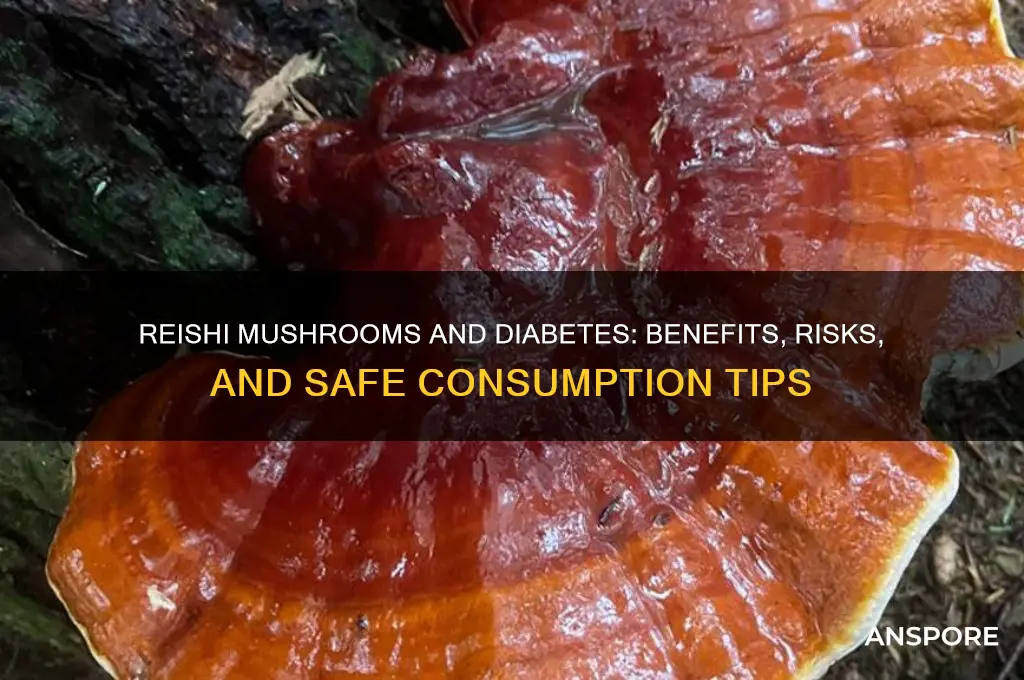 can diabetics eat reishi mushrooms