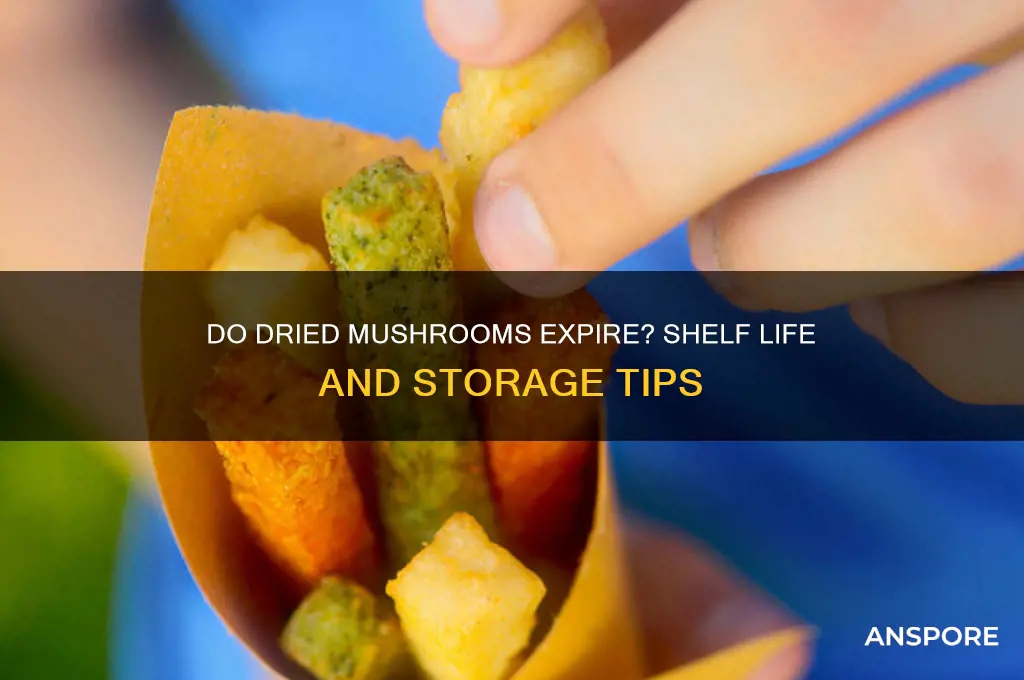can dried mushrooms go out of date