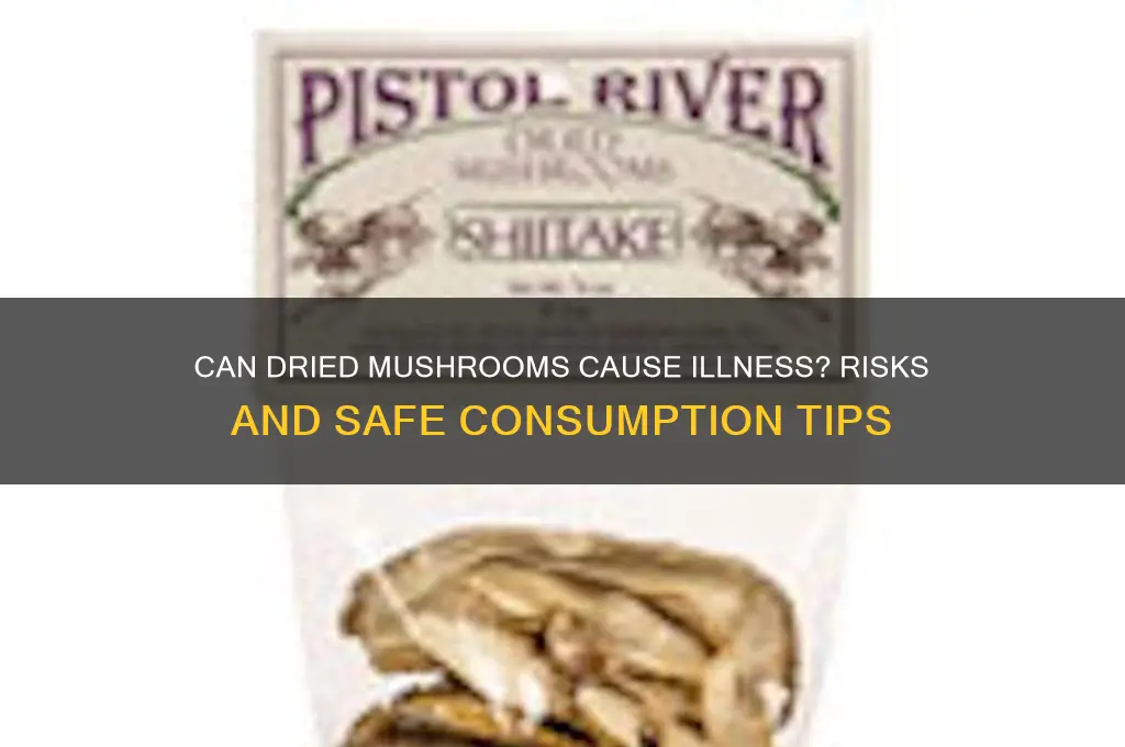 can dried mushrooms make you sick