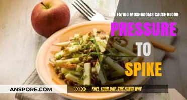 Mushrooms and Blood Pressure: Do They Trigger a Sudden Spike?