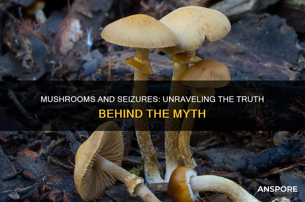can eating mushrooms cause seizures