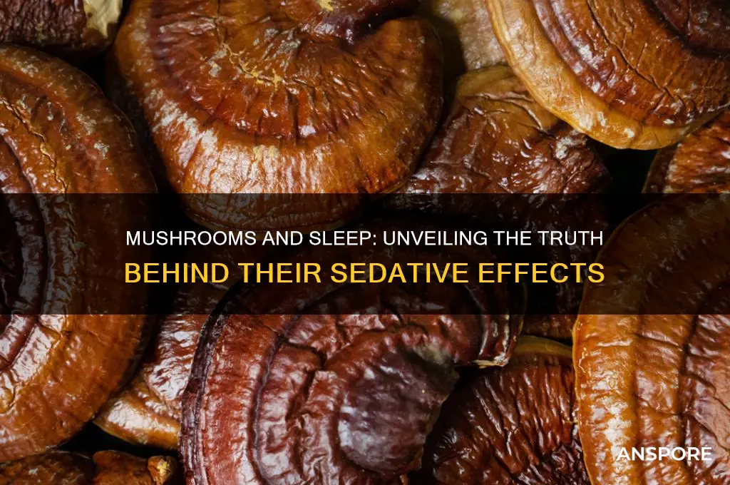 can eating mushrooms make you sleepy