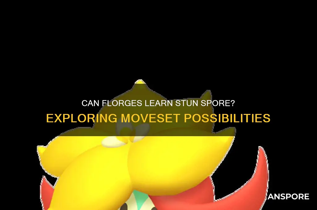 can florges learn stun spore