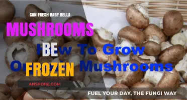 Freezing Fresh Baby Bella Mushrooms: A Complete Guide for Preservation
