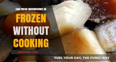 Freezing Fresh Mushrooms: A Guide to Preserving Without Cooking