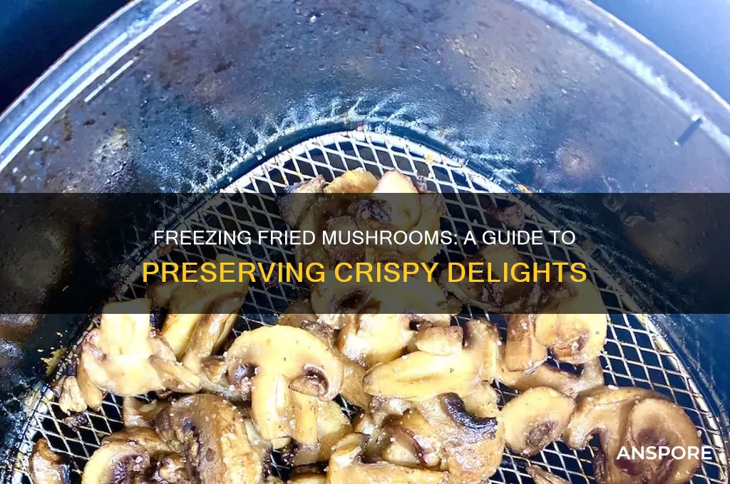 can fried mushrooms be frozen