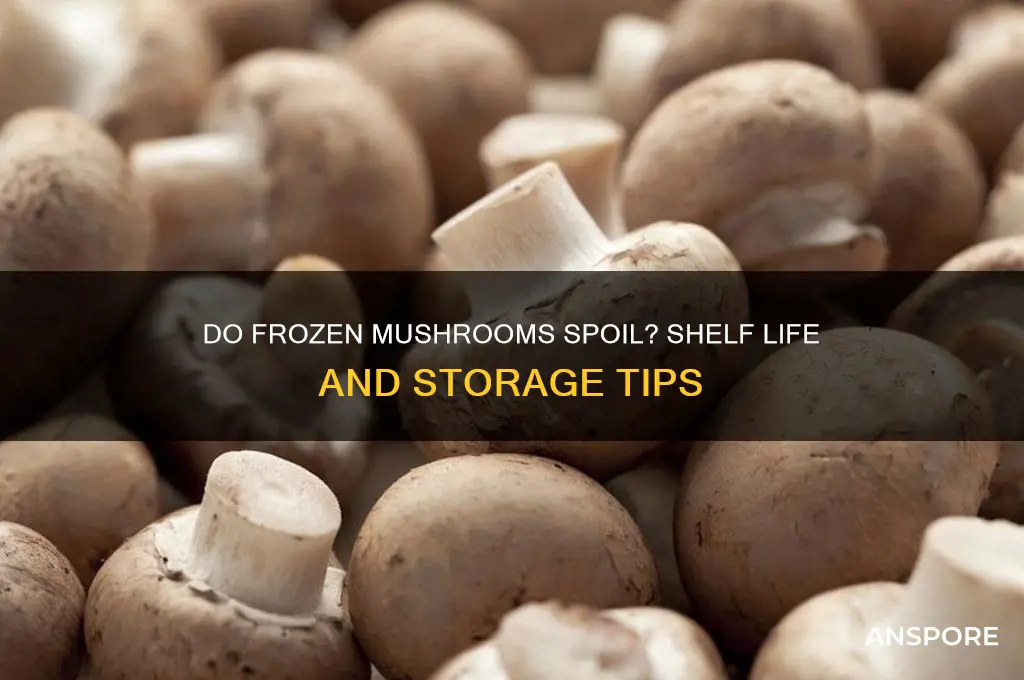 can frozen mushrooms go bad