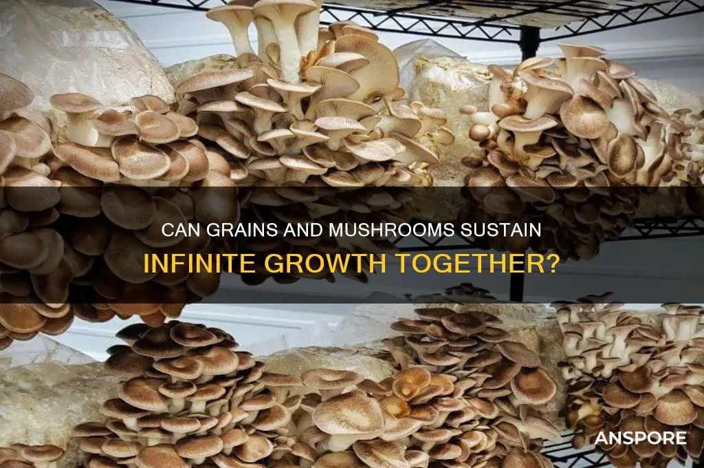 can grains be perpetuated forever mushroom