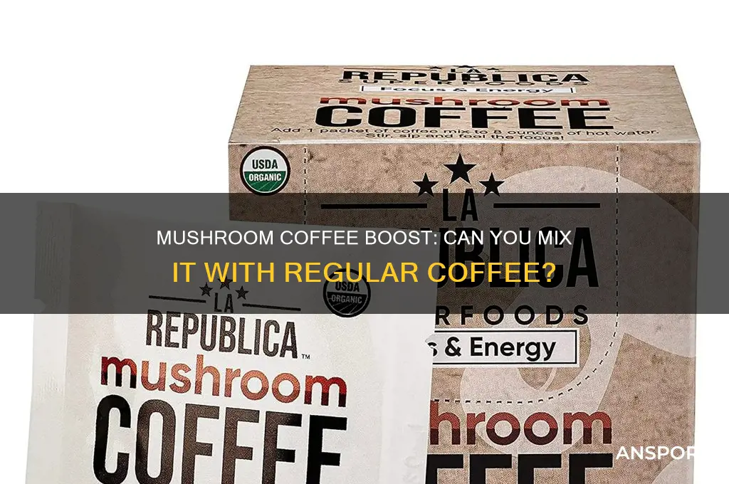 can i add mushroom coffee to my regular coffee