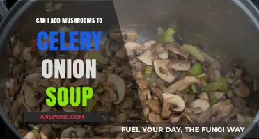 Enhance Celery Onion Soup with Mushrooms: A Flavorful Twist