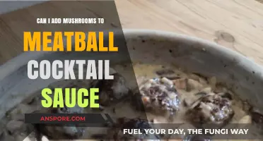 Mushrooms in Meatball Cocktail Sauce: A Tasty Twist or Miss?