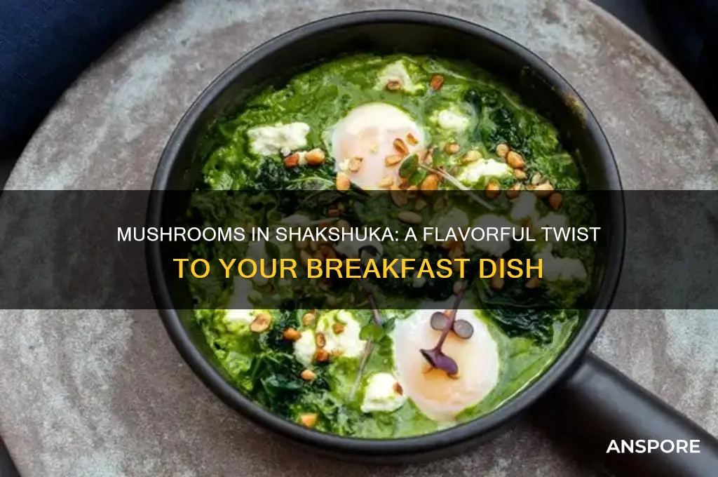 can i add mushrooms to shakshuka