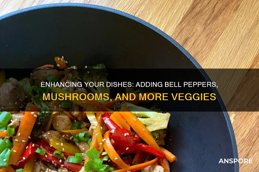 can i add other vegetables like bell peppers or mushrooms