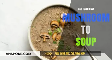 Adding Raw Mushrooms to Soup: Benefits, Risks, and Best Practices