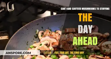 Prepping Stuffing: Can You Add Sautéed Mushrooms a Day Early?