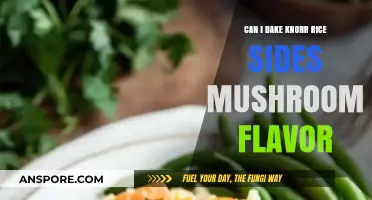 Baking Knorr Rice Sides Mushroom Flavor: Tips and Tricks