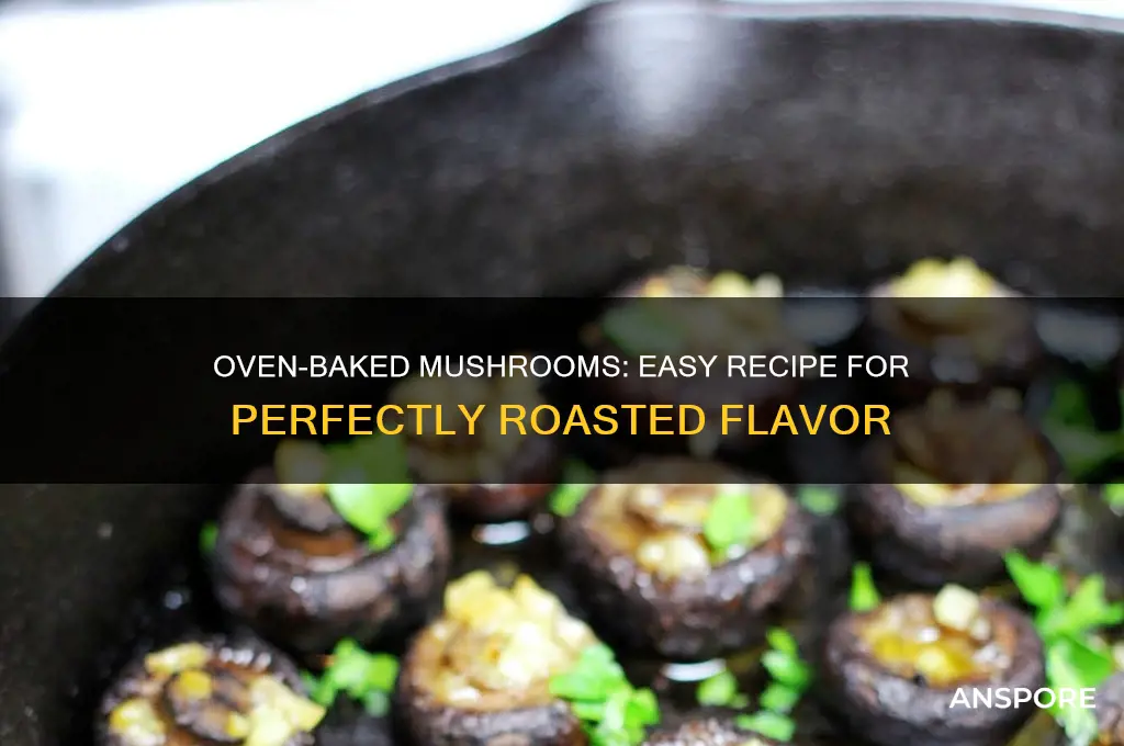 can i bake mushrooms in oven
