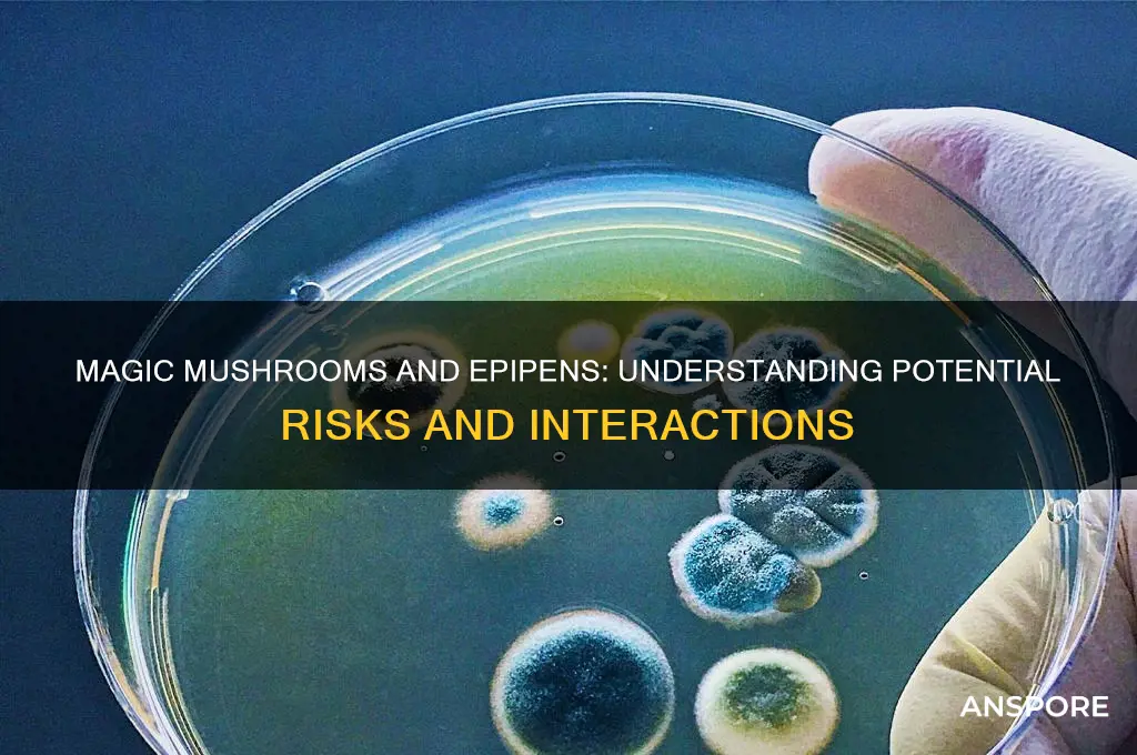 can i be given an epipen after taking magic mushrooms