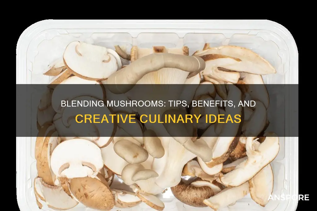 can i blend mushrooms