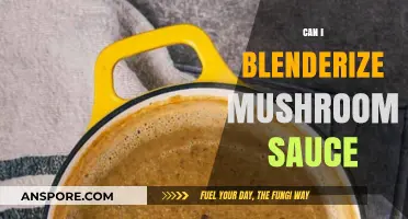 Blenderizing Mushroom Sauce: Tips, Tricks, and Perfect Texture Guide