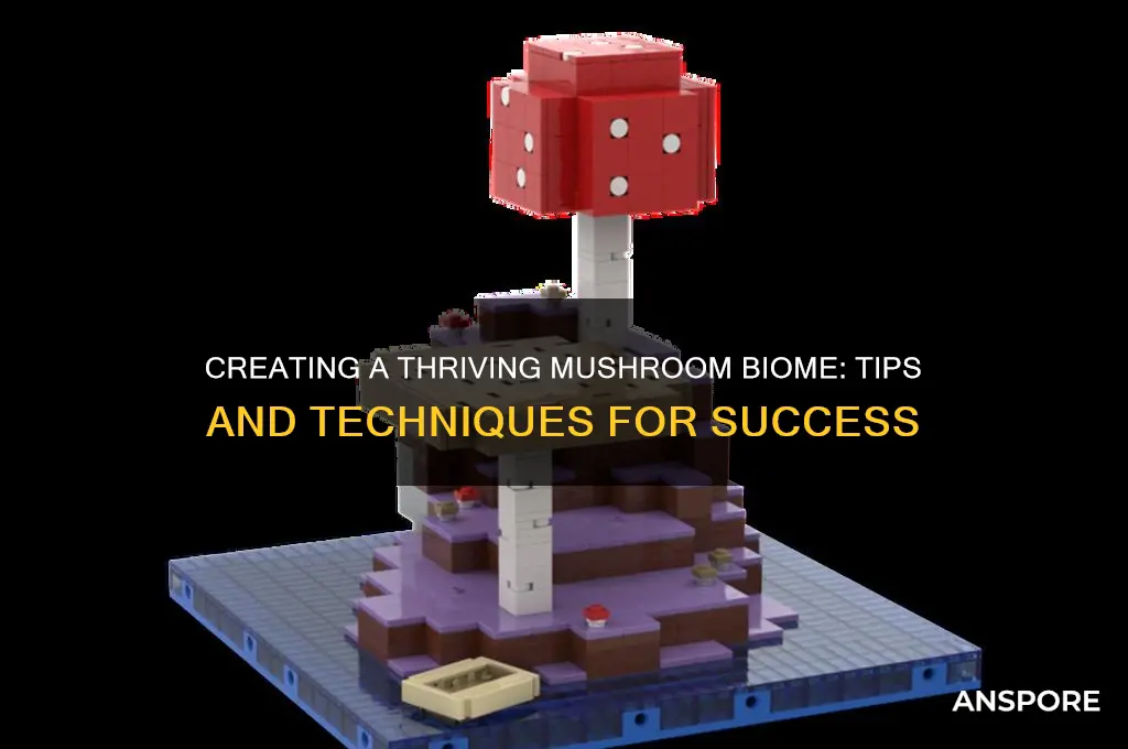 can i build a mushroom biome