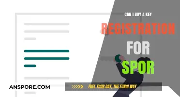 Can I Buy a Key Registration for Spor? A Comprehensive Guide