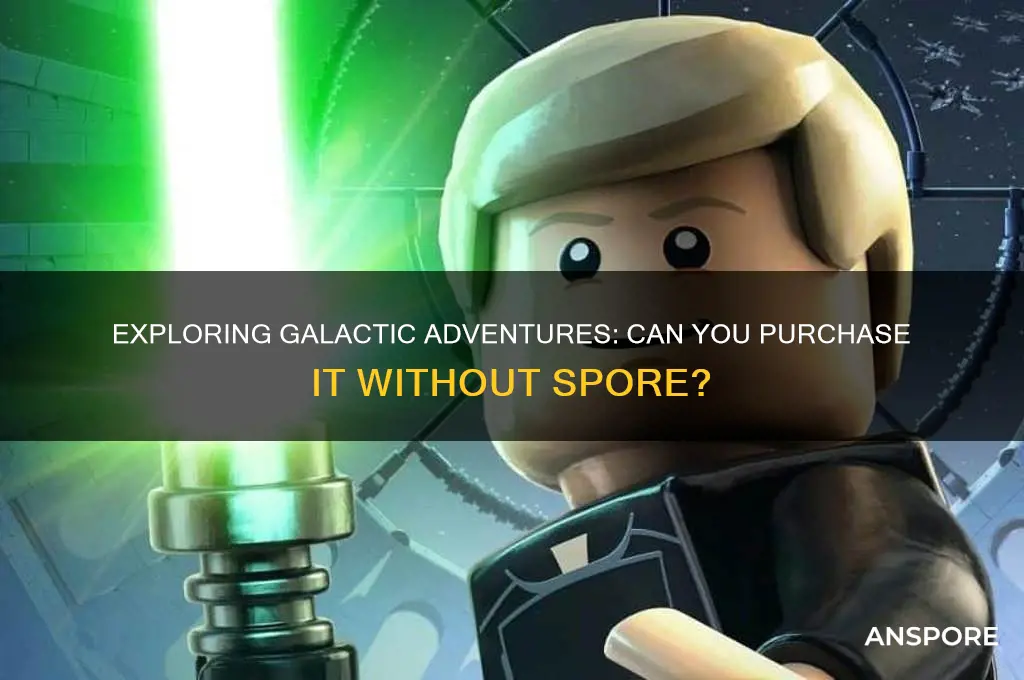 can i buy galactic adventures without spore
