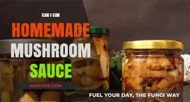 How to Safely Can Homemade Mushroom Sauce at Home