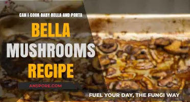 Cooking Baby Bella and Portabella Mushrooms: Easy Recipe Guide