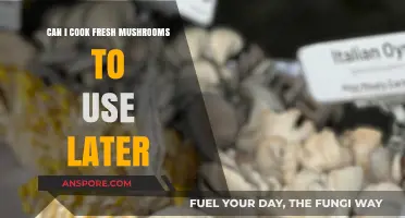 Cooking Fresh Mushrooms for Later: Tips and Storage Ideas