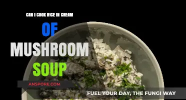 Creamy Mushroom Rice: Cooking with Soup – A Tasty Experiment