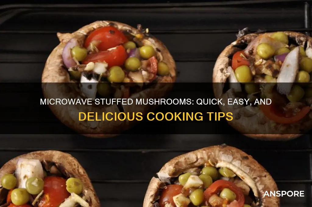 can i cook stuffed mushrooms in the microwave