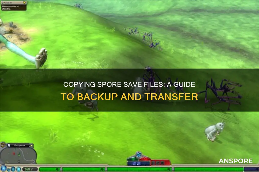 can i copy spore save