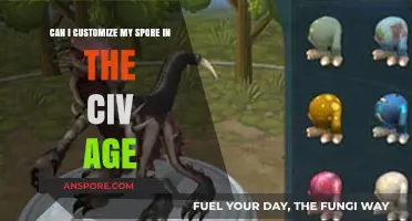 Customizing Spores in Civilization Age: Possibilities and Limitations Explored