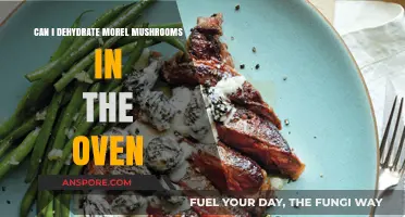 Dehydrating Morel Mushrooms in the Oven: A Simple Guide