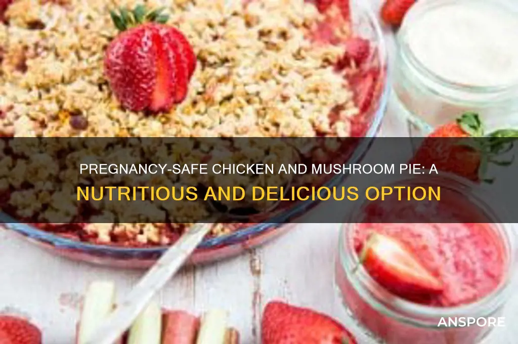 can i eat chicken and mushroom pie when pregnant