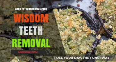Post-Wisdom Teeth Removal Diet: Are Mushrooms Safe to Eat?